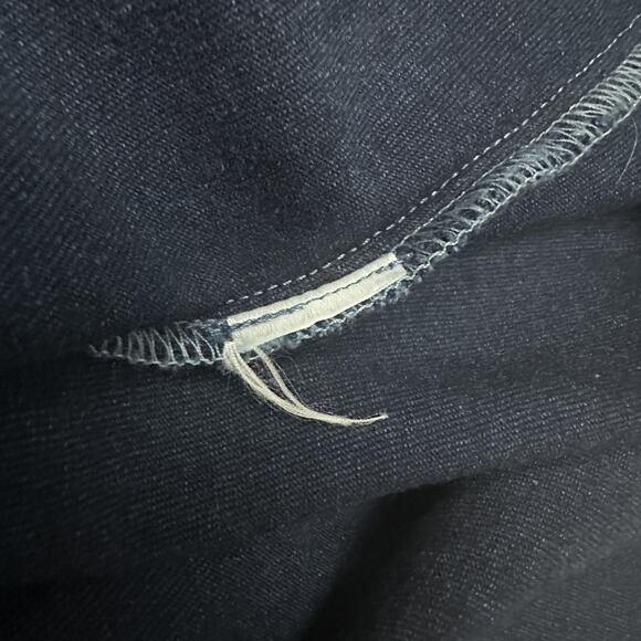 Pure Jill Indigo Dress Womens Small Blue Ombre Short Sleeve Casual Soft Cotton - Picture 6 of 8